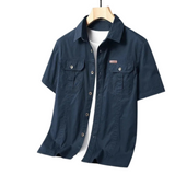 Men's Short Sleeve Cotton Shirt