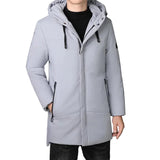 Men's Elegant Long Overcoat