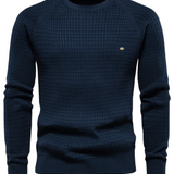 Men's Mesh Texture Sweater
