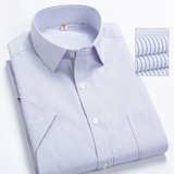 Men's Short Sleeve Business Shirt for Summer