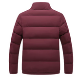 Men's Winter Jacket with Stand Collar
