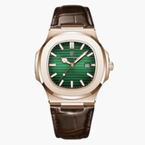 Kenneth Leather Strap Watch