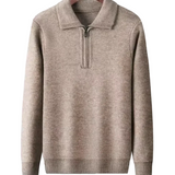 Brian Men's Short-Zip Sweater