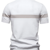 Men's Striped Polo Shirt