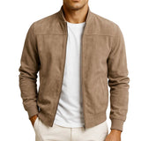 Men's Elegant Suede-Look Jacket