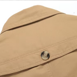 Men's Elegant Quilted Trench Coat