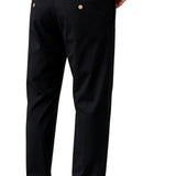 Men's Cotton Stretch Pants – Black