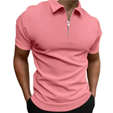 Men's Zip Polo Shirt
