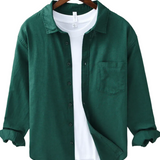 Douglas Men's Linen-Blend Shirt