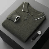Clayton Men's Polo Collar Sweater