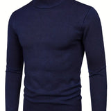 Elegant Men's Turtleneck Sweater