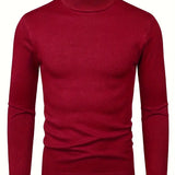 Elegant Men's Turtleneck Sweater