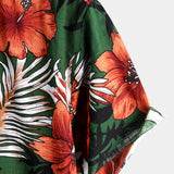 Men's Green Floral Shirt