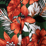 Men's Green Floral Shirt
