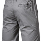 Elegant Men's Cotton Shorts