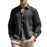 Men's Casual Linen Shirt