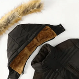 Stylish Quilted Men's Fleece Winter Jacket