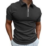 Men's Zip Polo Shirt