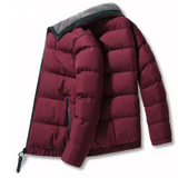 Men's Winter Jacket with Stand Collar