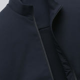 Men's Lightweight Vest with Stand-Up Collar and Zipper