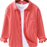 Douglas Men's Linen-Blend Shirt