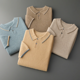Brian Men's Knit Polo Shirt