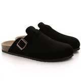 Men's Suede Oxford-Style Clogs