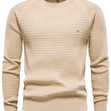 Men's Mesh Texture Sweater