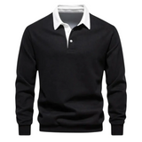 Russell Men's Polo Collar Sweater