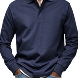 Brian Men's Long Sleeve Polo Shirt