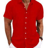 Casual Men's Short Sleeve Shirt