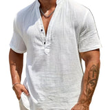 Breathable Men's Cotton Shirt