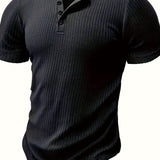 Men's Elegant Patterned T-Shirt