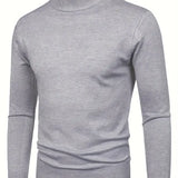 Elegant Men's Turtleneck Sweater