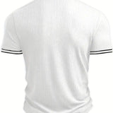 Lyle Men's Ribbed Polo Shirt