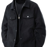 Stylish Men's Velour Jacket