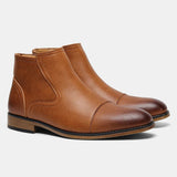 Men's Leather Chelsea Boots