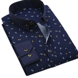 Men's Nautical Print Shirt