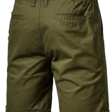 Elegant Men's Cotton Shorts
