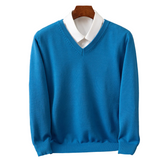 Elegant Men's V-Neck Sweater
