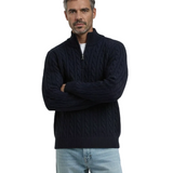 Men's Cotton Zip Sweater