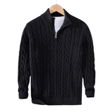 Men's Cotton Zip Sweater
