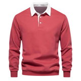 Russell Men's Polo Collar Sweater