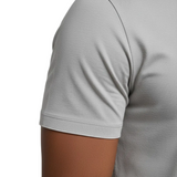 Men's Silver Grey Slim Fit T-Shirt