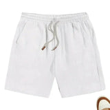 Casual Men's Linen-Blend Shorts