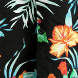 Men's Black Floral Shirt