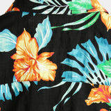 Men's Black Floral Shirt