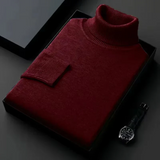 Wade Men's Soft Knit Turtleneck Sweater