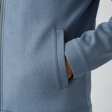 Men's Micro Suede Jacket – Light Blue