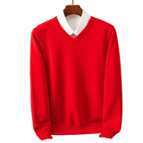 Elegant Men's V-Neck Sweater